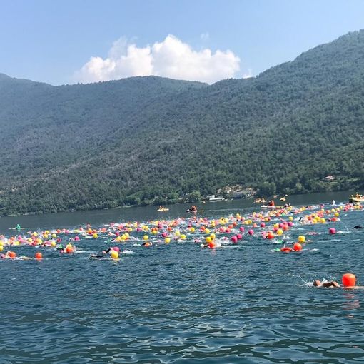 Rinviata per maltempo la traversata del lago di Mergozzo