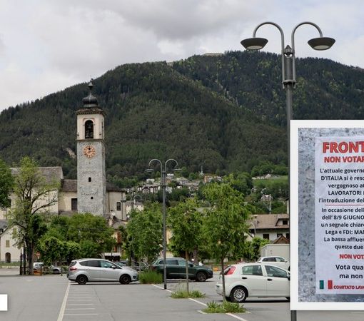 Volantini in Valle Vigezzo: ‘’Frontaliere, non votare chi ti tassa!'’