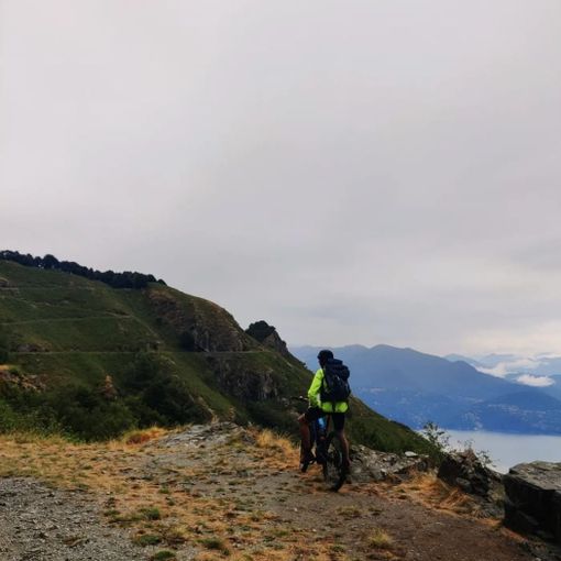 In e-Mbike da San Bernardino fino al Monte Spalavera