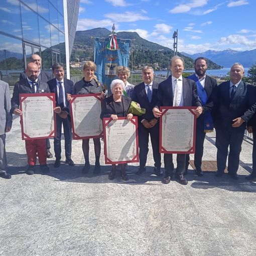 La consegna delle benemerenze apre la festa patronale di San Vittore FOTO