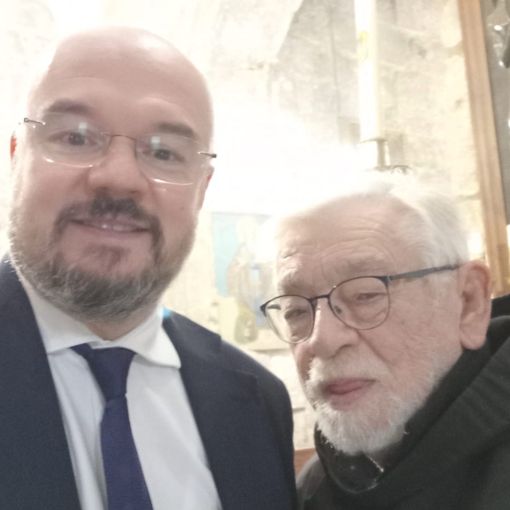 Ex sindaco ed ex parroco di Vogogna si incontrano a Gerusalemme VIDEO