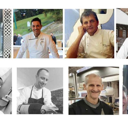 Ecco il menù della cena di Domosofia Gourmet. Ad aprire la serata gli scampi alla pizzaiola di Antonino Cannavacciuolo