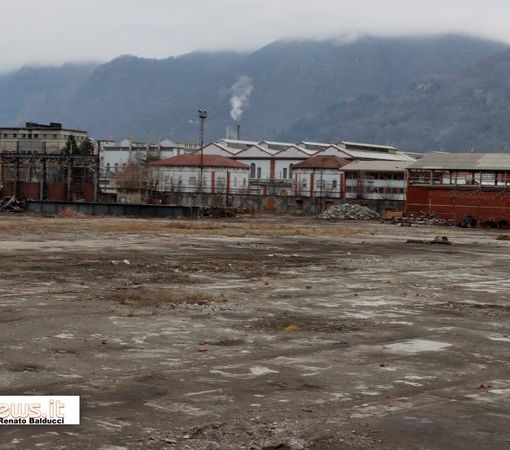 L'area Sisma in fase di bonifica