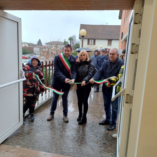 Taglio del nastro per la nuova palestra del Fogazzaro-Rebora FOTO