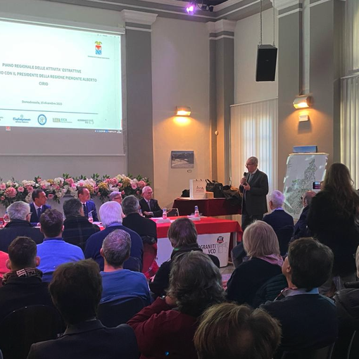 A Domodossola l'incontro tra Alberto Cirio e il Tavolo Unitario del comparto Pietre Ornamentali
