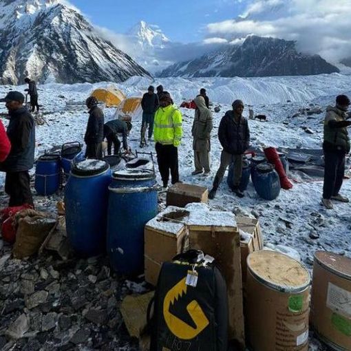 Cristina Piolini e la spedizione K2-70 sono arrivate al campo base  FOTO