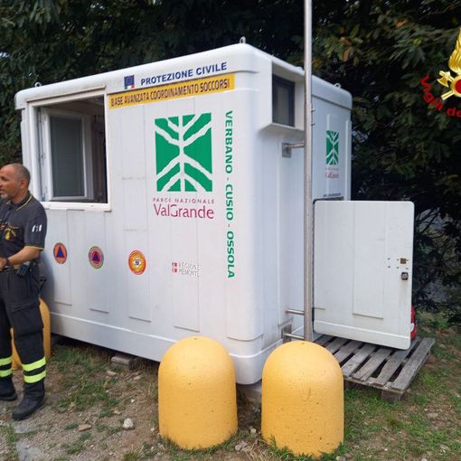 Si cerca anche durante la notte il 53enne milanese disperso in Valgrande