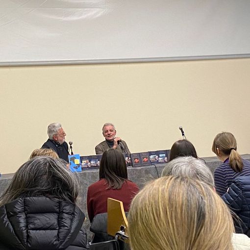 Con Alessandro Robecchi si è conclusa la Fabbrica di Carta 2024 FOTO