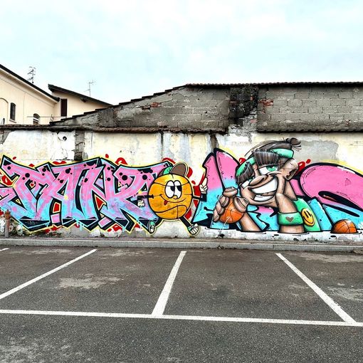 Street Art per migliorare il Palazzetto dello sport di Verbania
