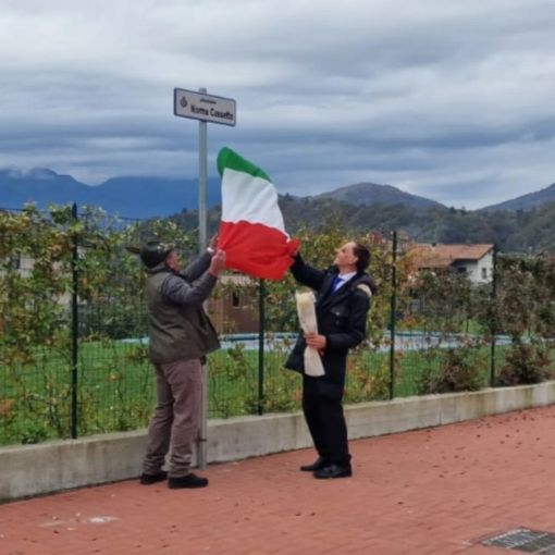 Cambiasca, inaugurato il piazzale intitolato a Norma Cossetto
