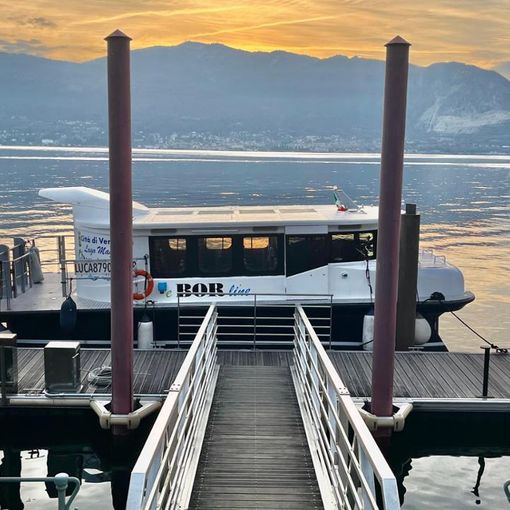 La barca elettrica effettua oggi il suo primo viaggio