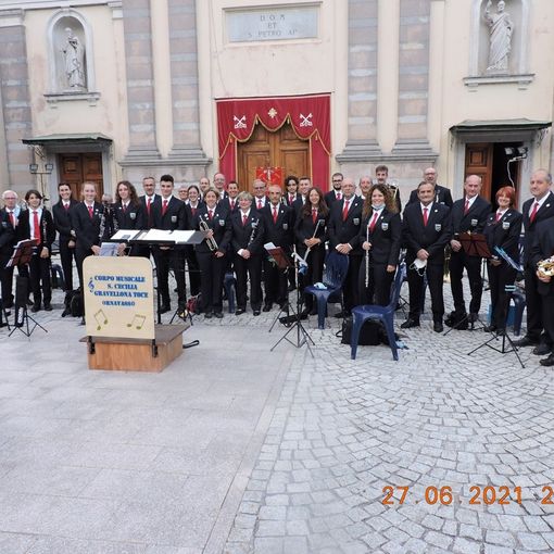 La banda di Bracchio celebra la patrona della musica