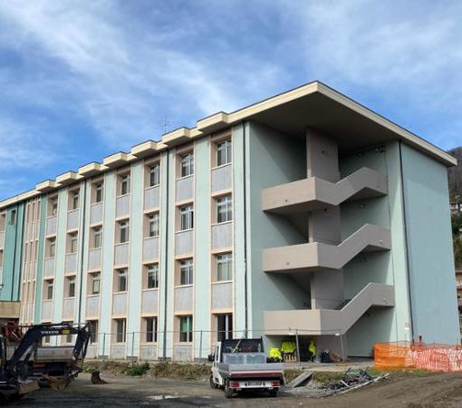 Ripresi i lavori di ampliamento del liceo Cavalieri di Verbania