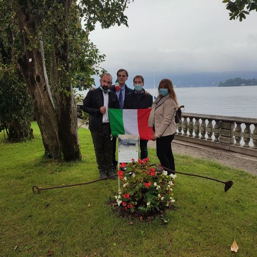 Verbania, inaugurata la targa in ricordo del piroscafo Milano