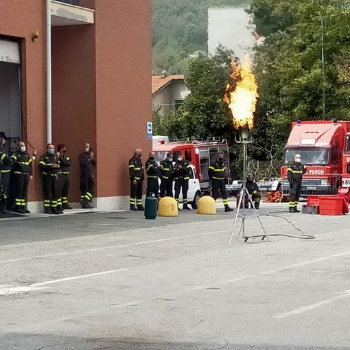 Giornata formativa per i Vigili del fuoco di Verbania FOTO