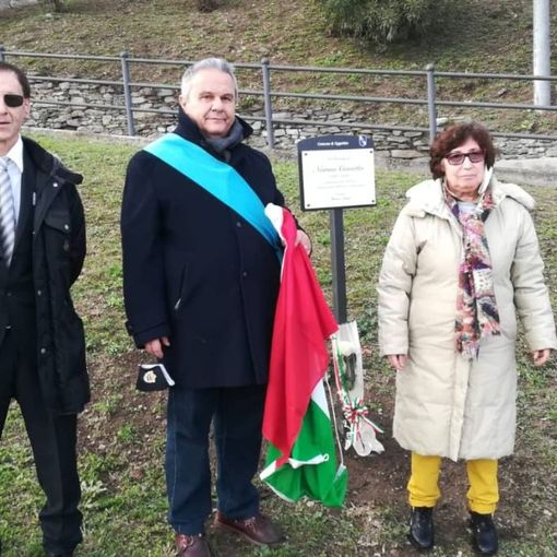 Oggebbio, inaugurata la targa in memoria di Norma Cossetto