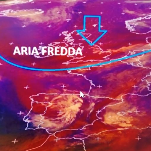 Nelle prossime ore in arrivo qualche millimetro di pioggia e un po' di freddo