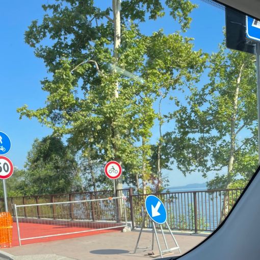 “Perché è già stato chiuso un tratto della nuova pista ciclopedonale di Verbania?”