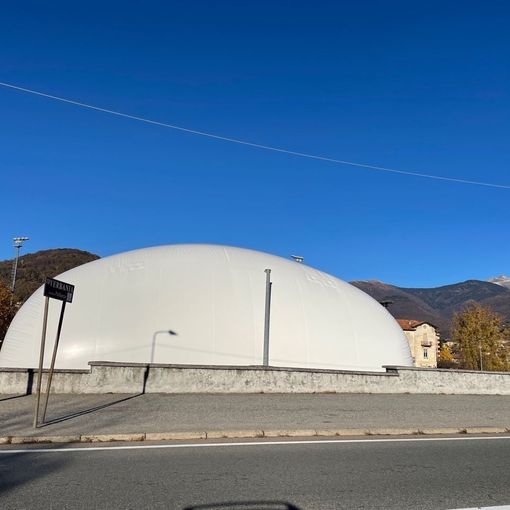 Al Centro San Francesco una maxi copertura per tre campi da Padel