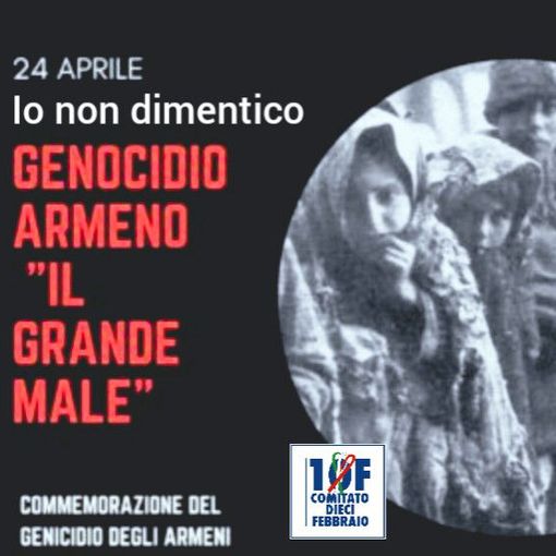 Il Comitato 10 Febbraio Verbania ricorda il genocidio Armeno