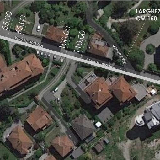 A Baveno un nuovo marciapiede in via Marconi e via Due Riviere