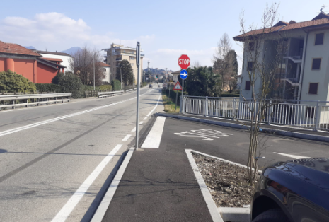 Verbania, due nuovi marciapiedi in corso Nazioni Unite e via Sasso di Pala
