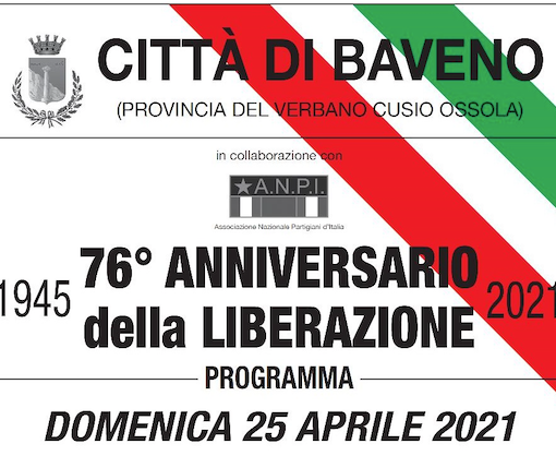 Celebrazioni del 25 Aprile a Feriolo e Baveno