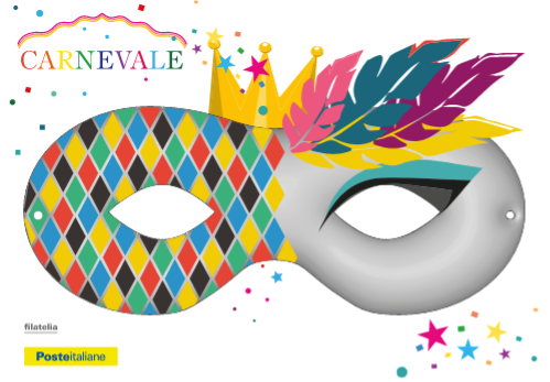 Poste Italiane, tre cartoline dedicate al Carnevale