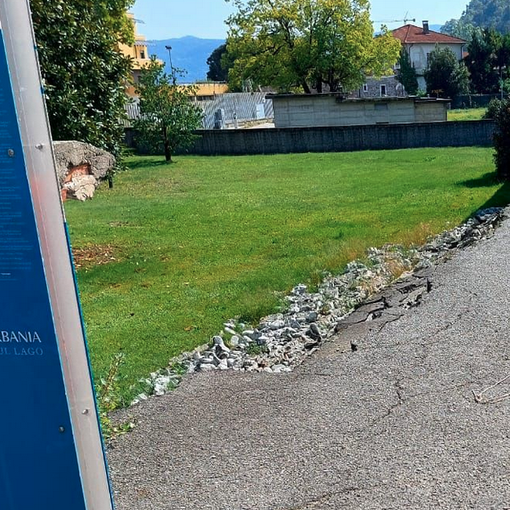 Costerà 230 mila euro rifare gli 80 metri di muro di Villa Maioni tra Intra e Pallanza