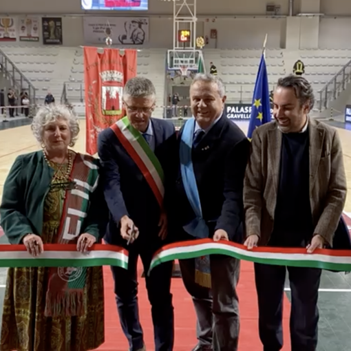 Inaugurato il nuovo palasport di Gravellona FOTO