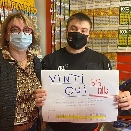 Crusinallo, vinti 55mila euro al 10 e Lotto