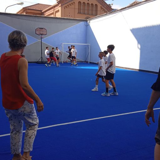 Inaugurato il campo da basket e volley al carcere di Verbania FOTO
