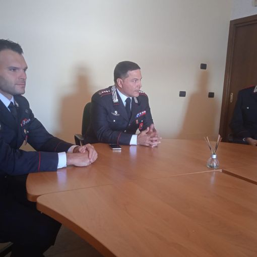 Il nuovo comandante dei Carabinieri: “Mi impegnerò per migliorare l’attività investigativa”