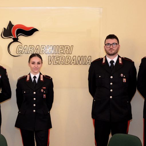 Carabinieri Vco, promozione al grado superiore di quattro marescialli