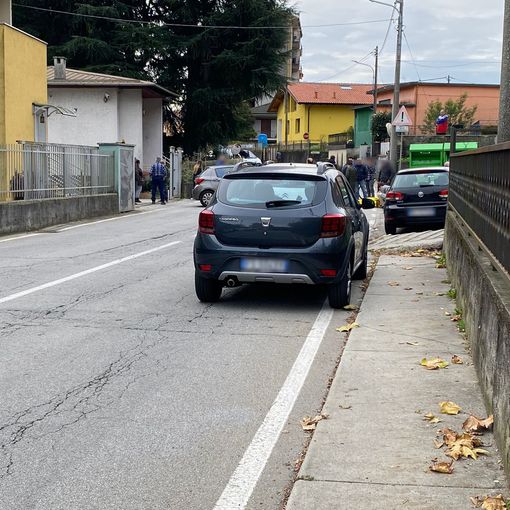 Incidente ad Omegna, ferito un motociclista