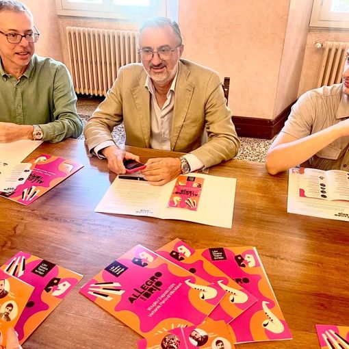 Nella foto da sinistra Andrea Cassina, Luciano Paretti, Paolo Dezuanni