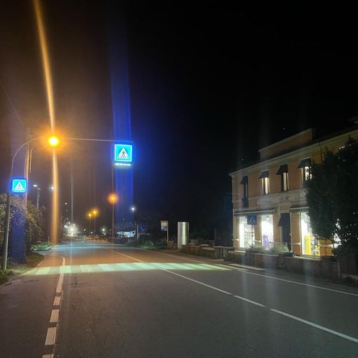Completata la messa in sicurezza degli attraversamenti pedonali a Casale