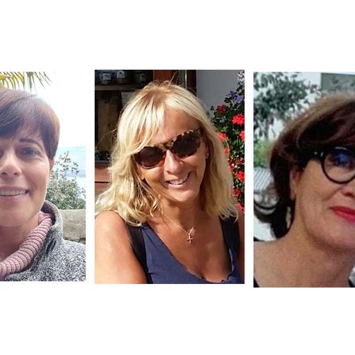 Nella foto da sinistra: Giovanna Balsamo, Gabriella Cominazzini e Flavia Filippini