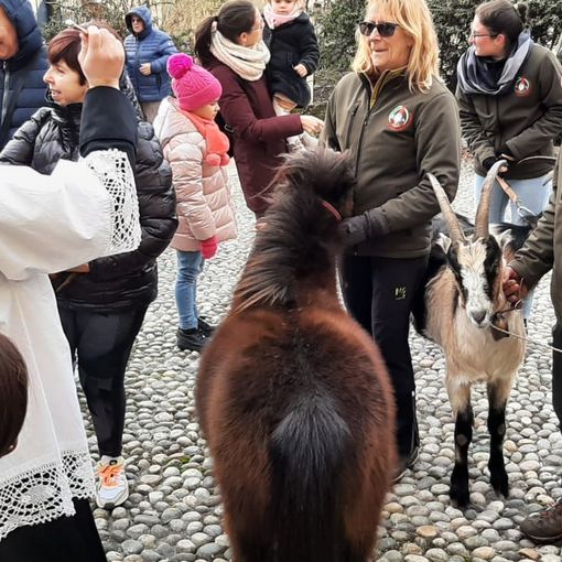 In piazza Garibaldi la cerimonia di benedizione degli animali