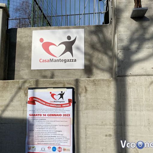 Si celebra il primo compleanno di 'Casa Mantegazza' a Omegna