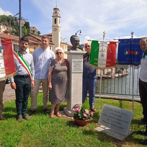 Ghiffa ha ricordato Giorgio Ambrosoli nel 45esimo anniversario dalla morte FOTO