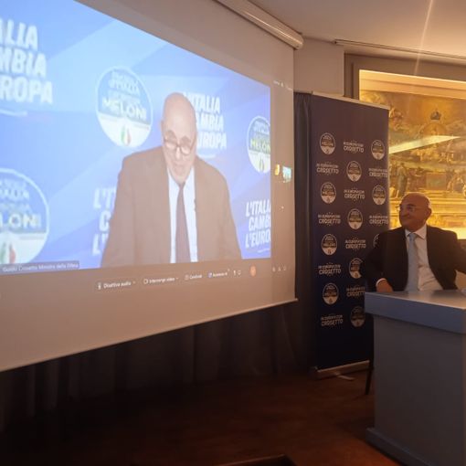 Guido Crosetto lancia la volata a comunali e regionali per Fratelli d'Italia FOTO
