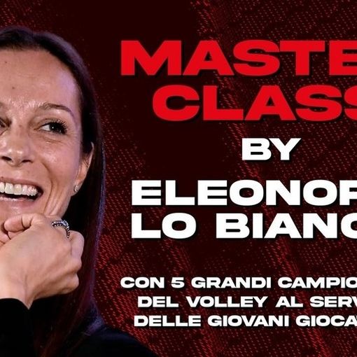 Eleonora Lo Bianco guida il progetto MasterVolley di Cuneo Granda Volley dedicato alle giovanili