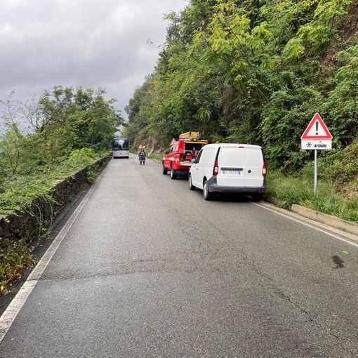 Senso unico alternato sulla provinciale del Monte Zuoli