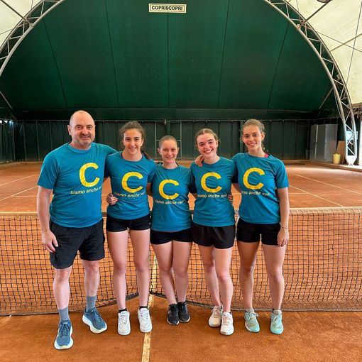La formazione femminile del tennis Ghiffa sale in Serie C