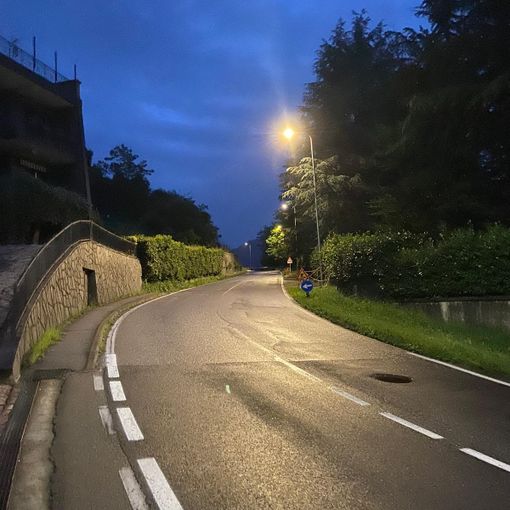 Terminato il nuovo impianto di illuminazione in corso Italia