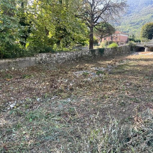 Completati i lavori per la pulizia del tratto finale del Rio Vallessa