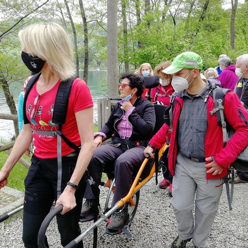 &quot;Un Parco per Tutti&quot; escursione per soci ed amici del Cai diversamente abili
