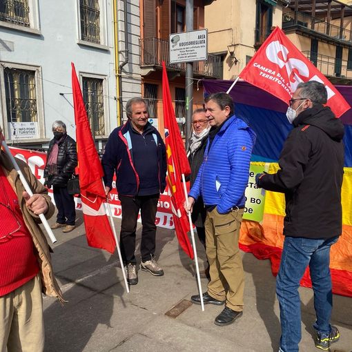 In 200 alla manifestazione promossa dal Comitato per la Pace del Vco