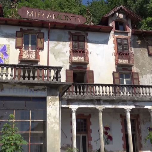 Al via la ristrutturazione dello storico albergo Miramonti di Trarego Viggiona